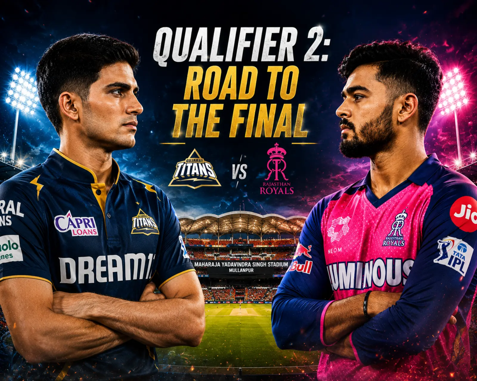 GT vs RR Qualifier 2