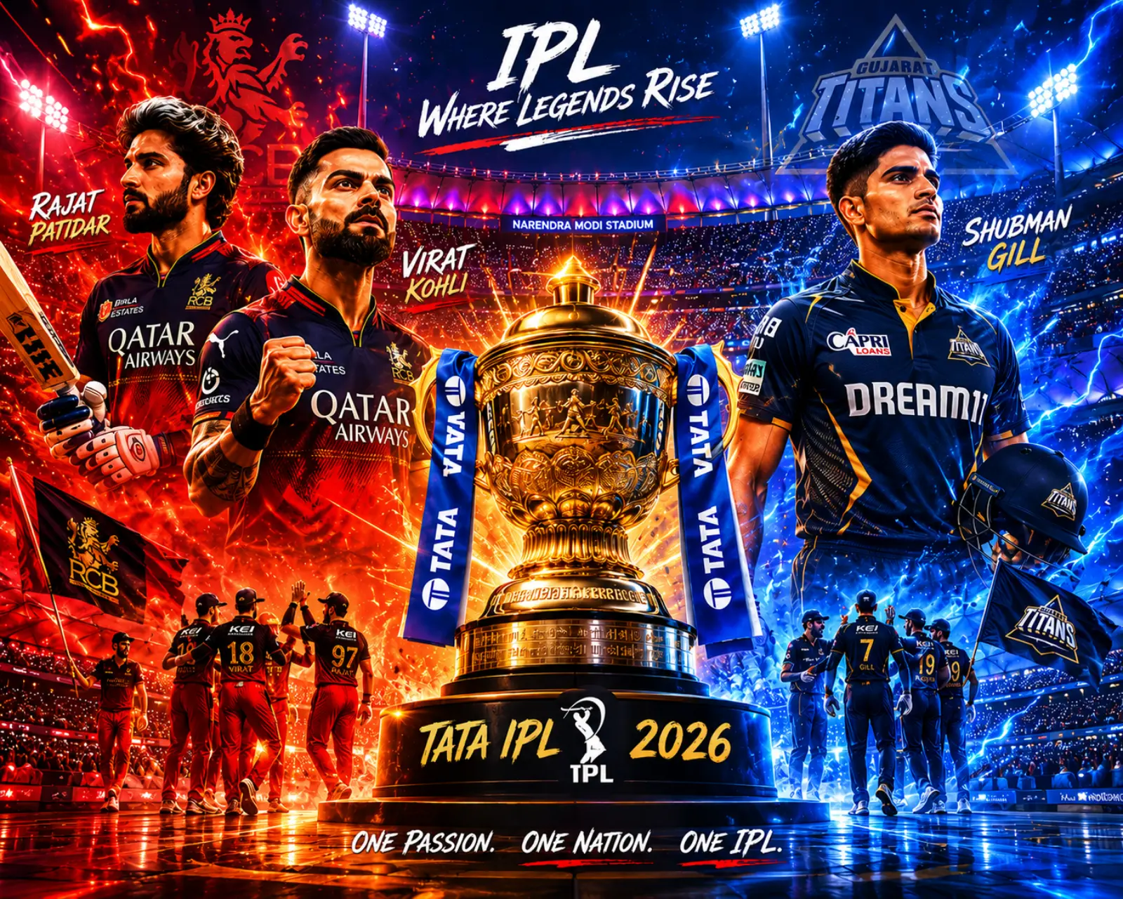 IPL 2026 Final RCB vs GT