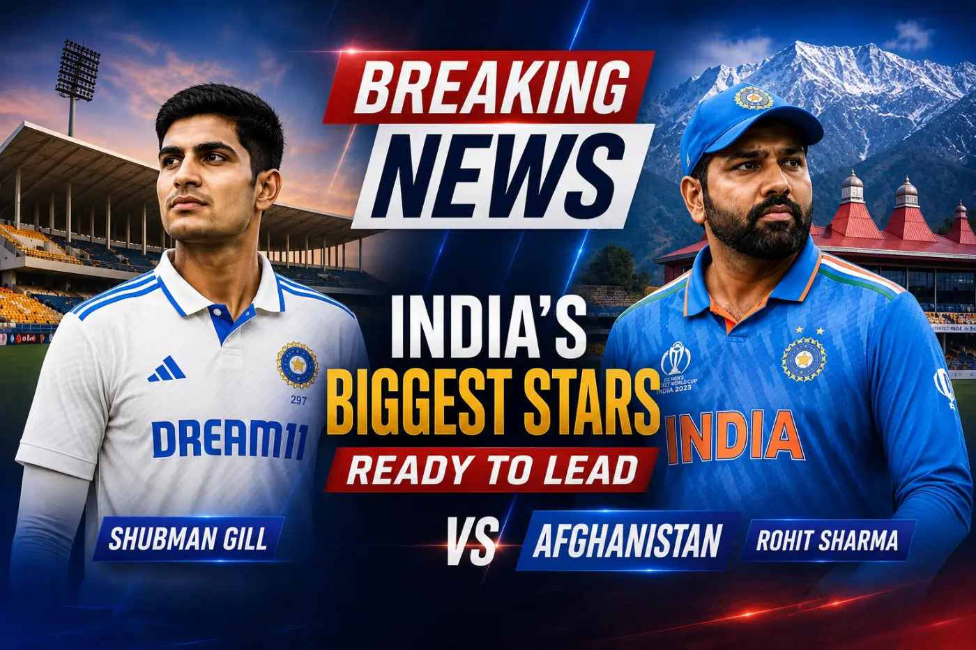 India squad for Afghanistan series 2026