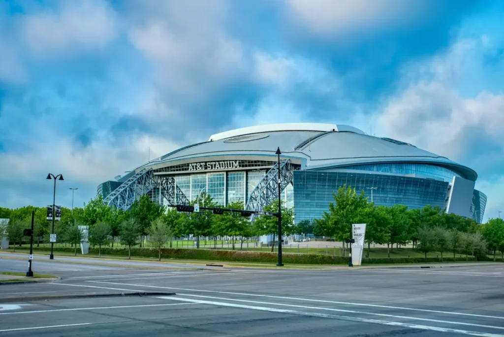 AT&T Stadium, currently known as Dallas Stadium for the 2026 FIFA World Cup