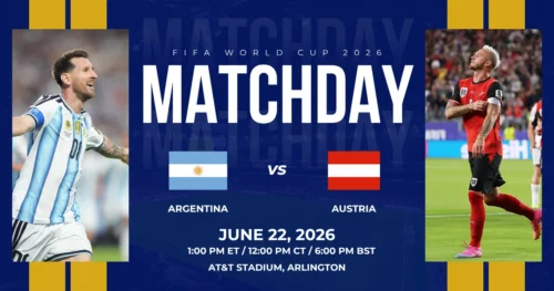 Argentina vs Austria Preview: Messi’s History Makers Face Their Real Group J Test in Arlington