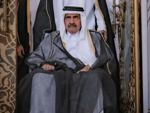 India State Mourning Qatar Father Emir: National Flag Flies at Half-Mast Across Government Buildings for Sheikh Hamad Al Thani