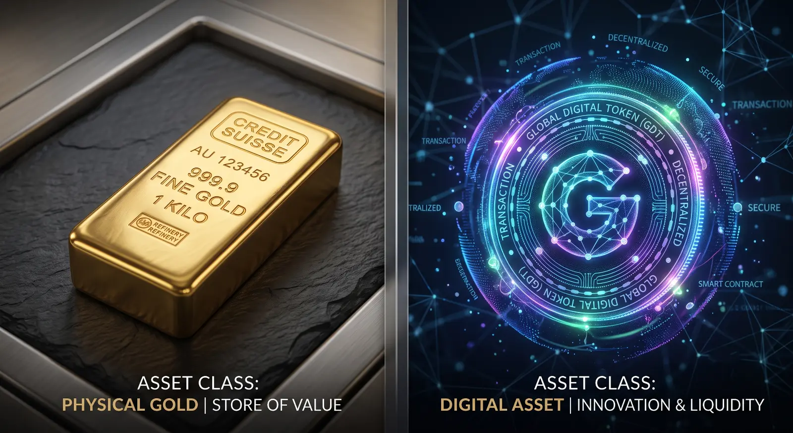 Gold vs Digital Assets