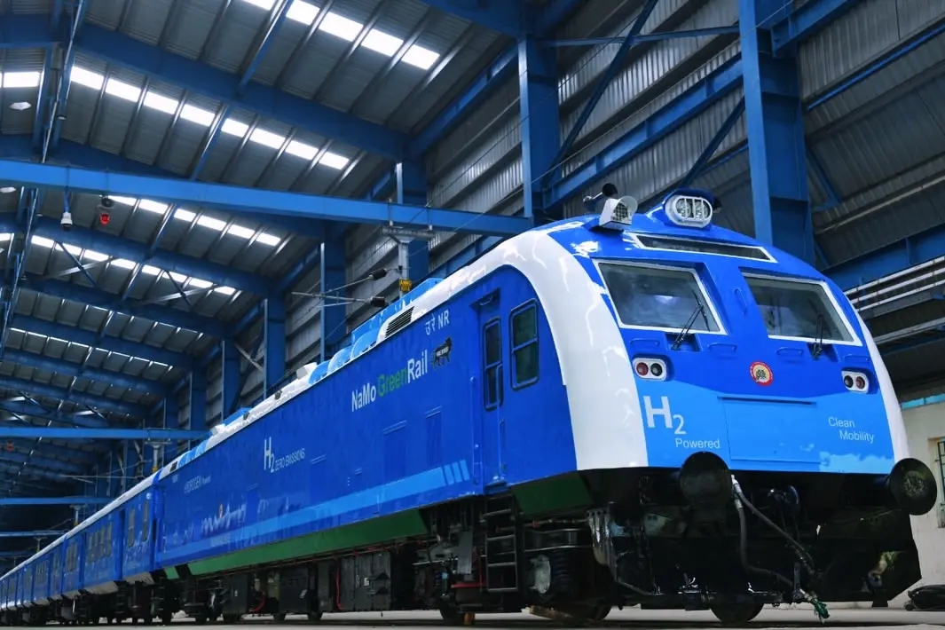 India first hydrogen train Haryana