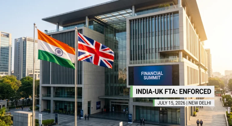 India UK Free Trade Agreement Enforced: Historic Trade Pact Cuts Tariffs on 99% of Exports, Transforming Automobiles and IT